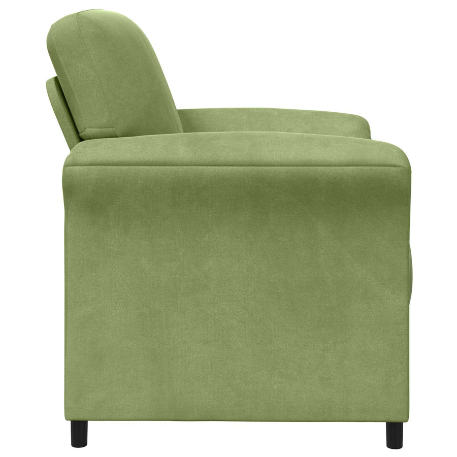 1-Zits Bank Lichtgroen 88 x 83 x 95 cm Fluweel