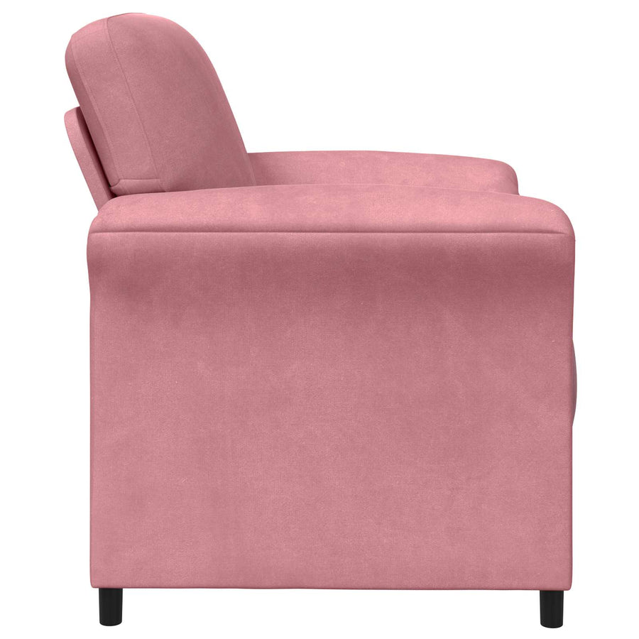 1-Zits Bank Roze 88 x 83 x 95 cm Fluweel