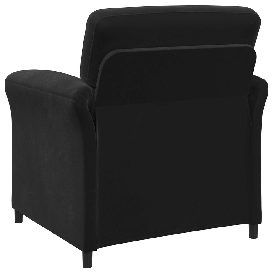 1-Zits Bank Zwart 88 x 83 x 95 cm Fluweel