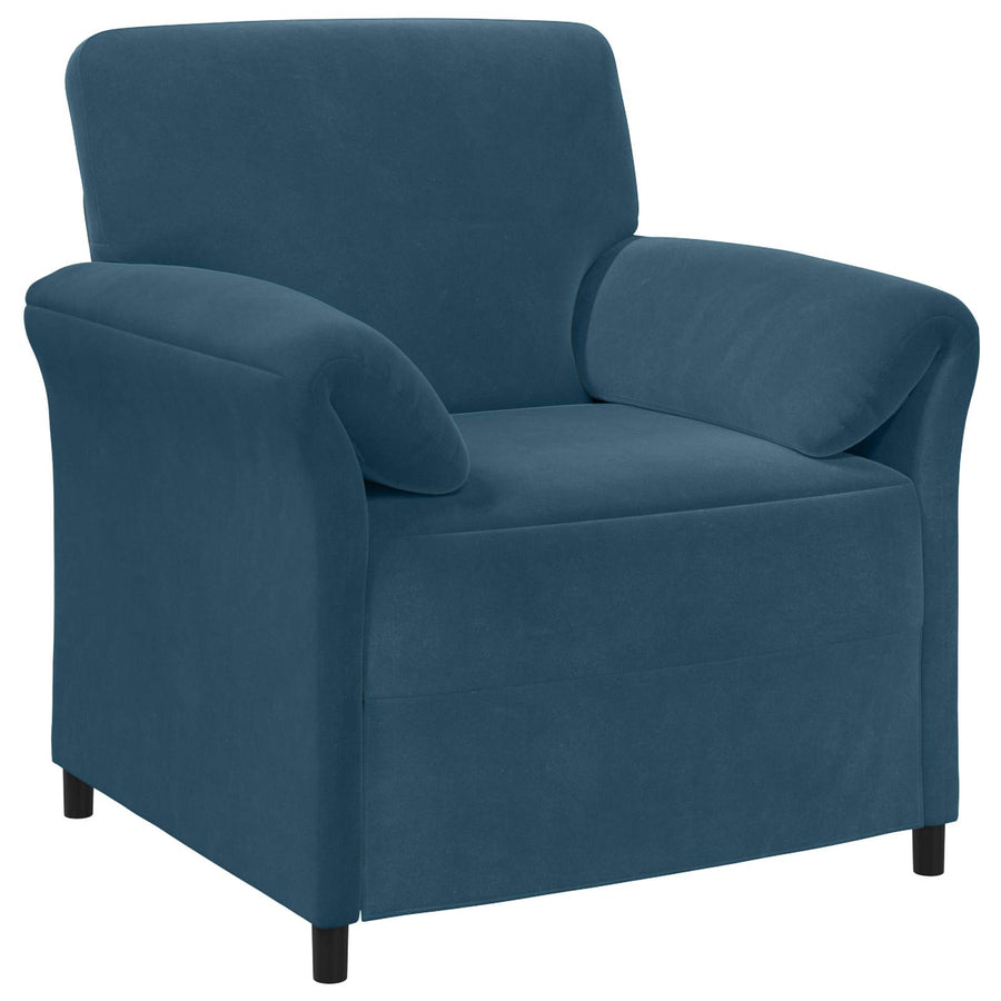 1-Zits Bank Blauw 88 x 83 x 95 cm Fluweel