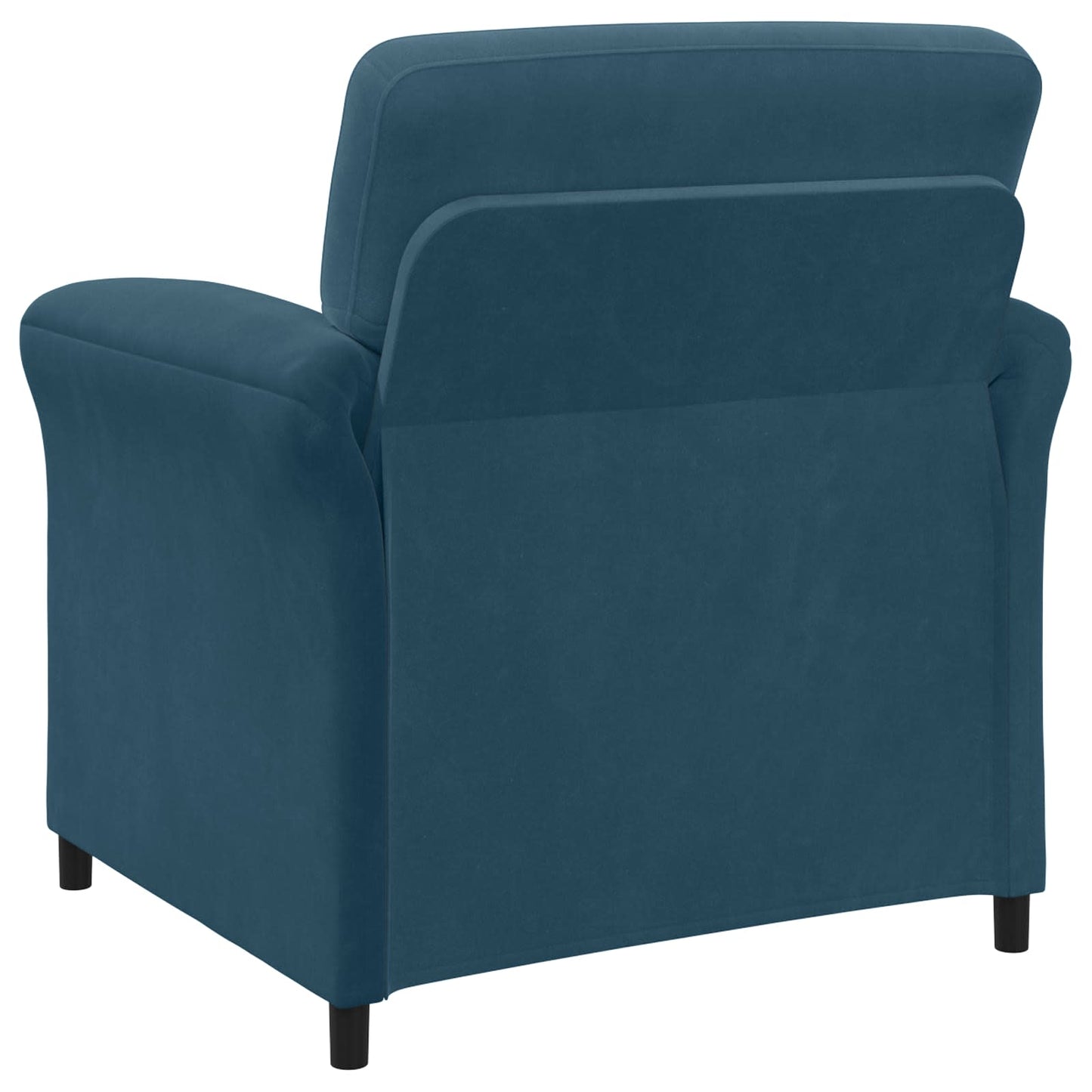 1-Zits Bank Blauw 88 x 83 x 95 cm Fluweel