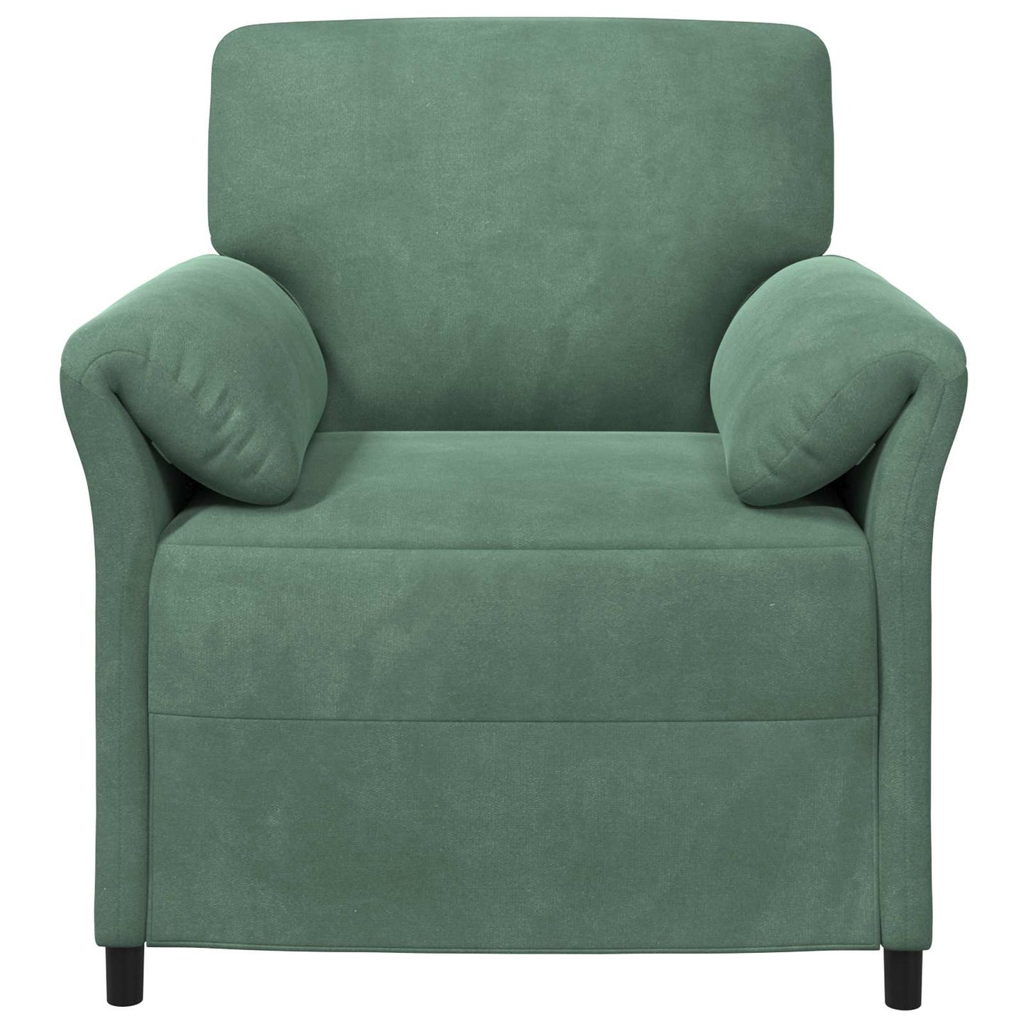 1-Zits Bank Zeegroen 88 x 83 x 95 cm Fluweel