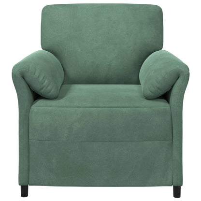 1-Zits Bank Zeegroen 88 x 83 x 95 cm Fluweel