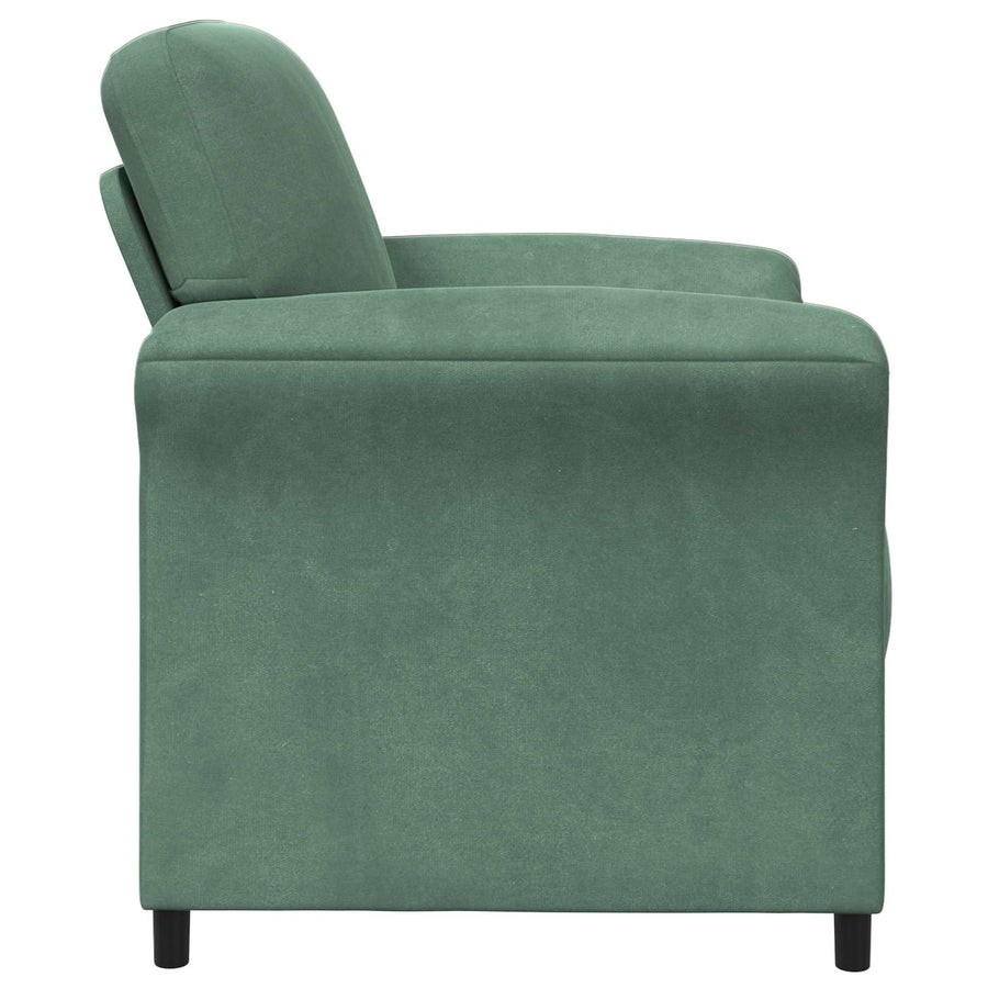 1-Zits Bank Zeegroen 88 x 83 x 95 cm Fluweel
