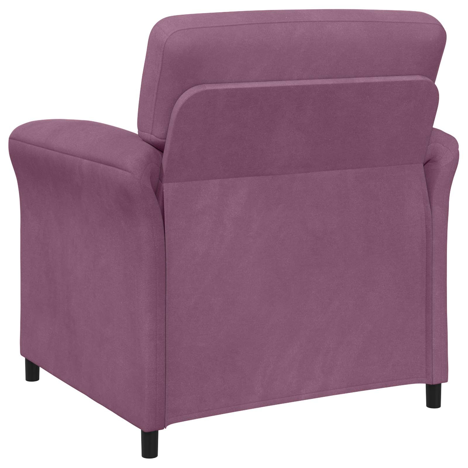 1-Zits Bank Paars 88 x 83 x 95 cm Fluweel