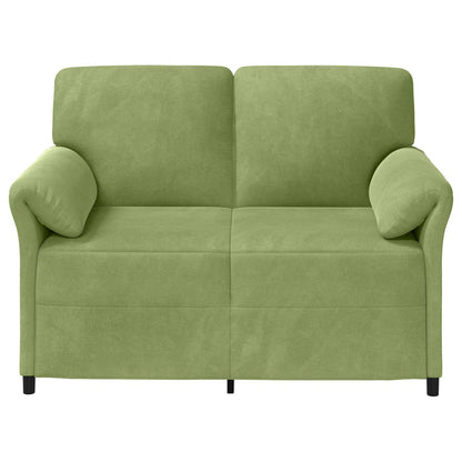 2-Zits Sofa Lichtgroen 138 x 83 x 95 cm Fluweel