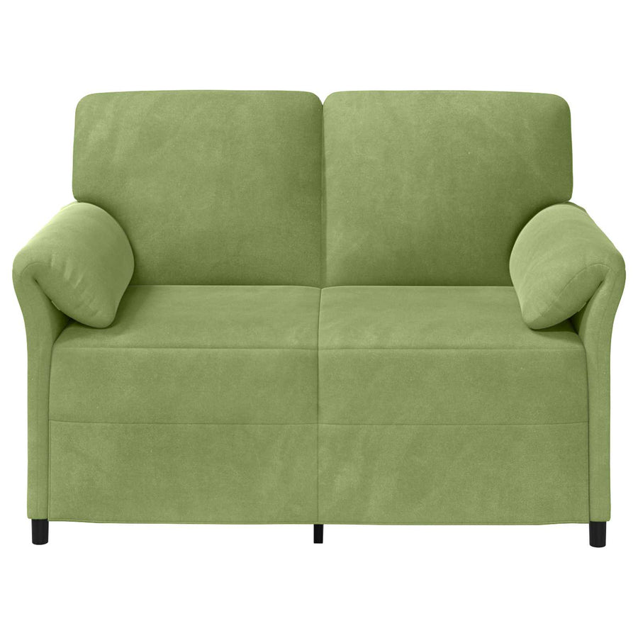 2-Zits Sofa Lichtgroen 138 x 83 x 95 cm Fluweel