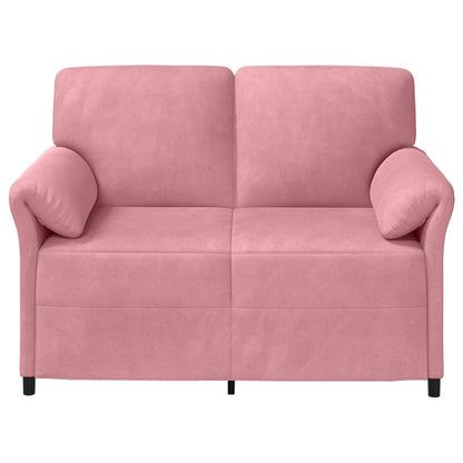 2-Zits Sofa Roze 138 x 83 x 95 cm Fluweel