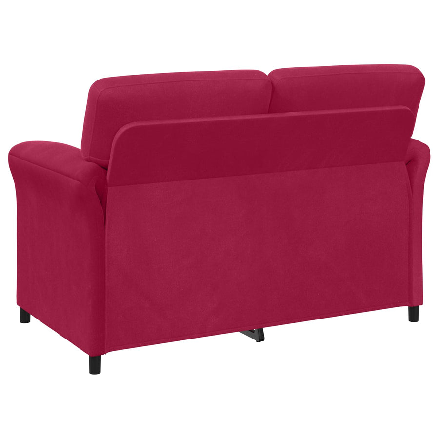 2-Zits Sofa Wijnrood 138 x 83 x 95 cm Fluweel