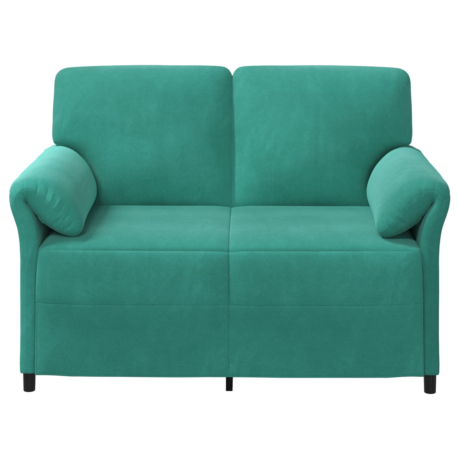 2-Zits Sofa Turquoise 138 x 83 x 95 cm Fluweel