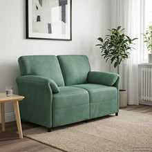2-Zits Sofa Zeegroen 138 x 83 x 95 cm Fluweel