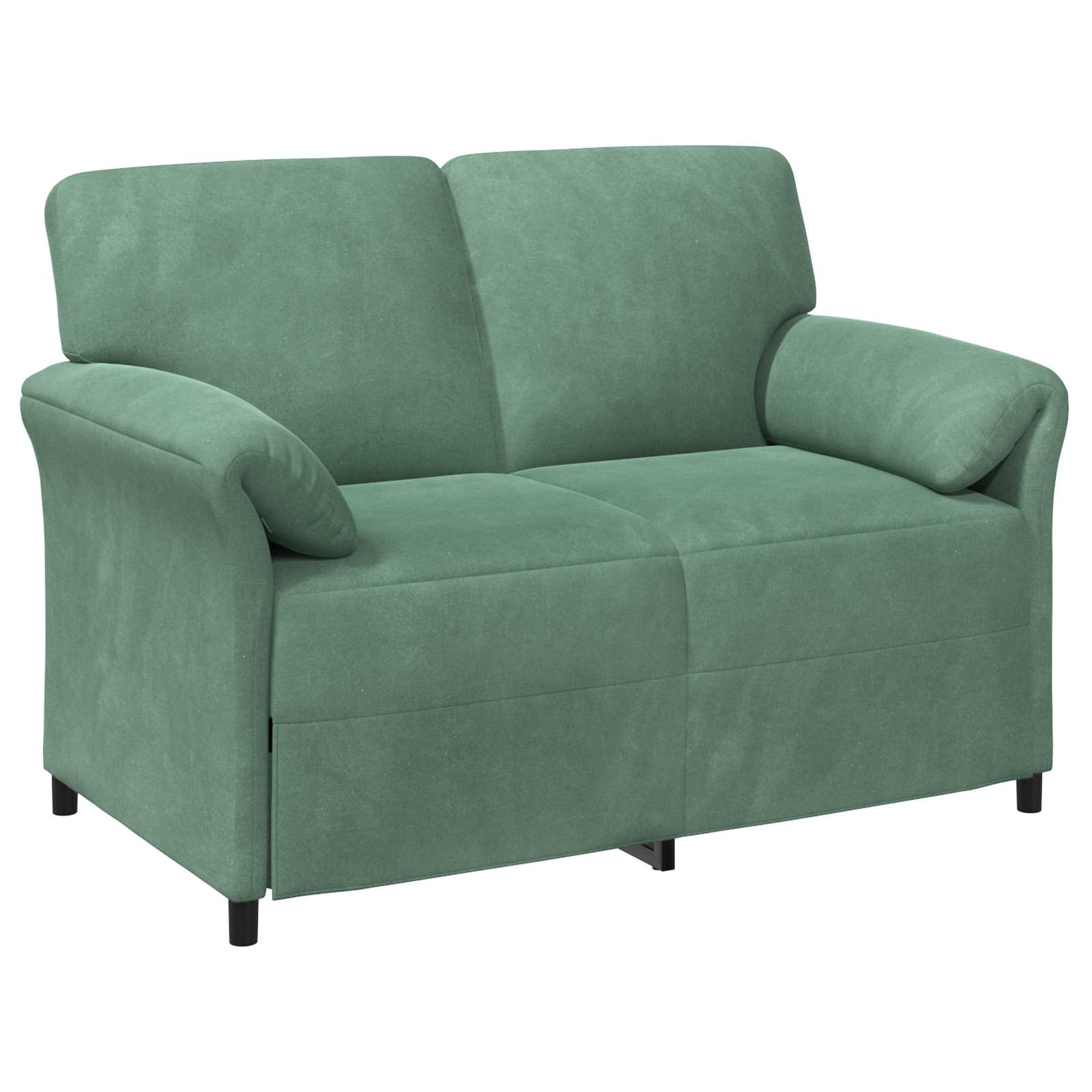 2-Zits Sofa Zeegroen 138 x 83 x 95 cm Fluweel
