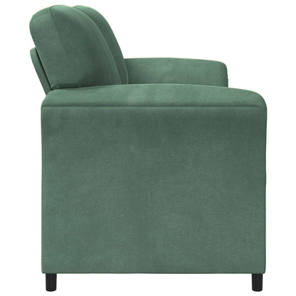 2-Zits Sofa Zeegroen 138 x 83 x 95 cm Fluweel
