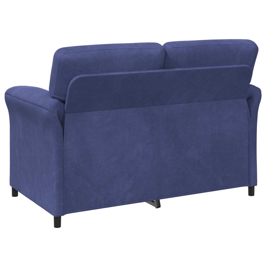 2-Zits Sofa Politieblauw 138 x 83 x 95 cm Fluweel