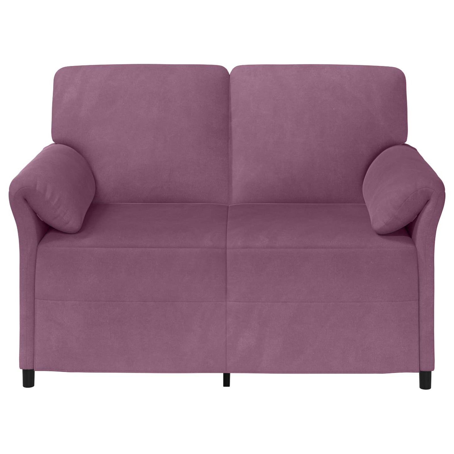 2-Zits Sofa Paars 138 x 83 x 95 cm Fluweel