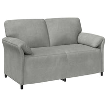 2-Zits Sofa Lichtgrijs 158 x 83 x 95 cm Fluweel