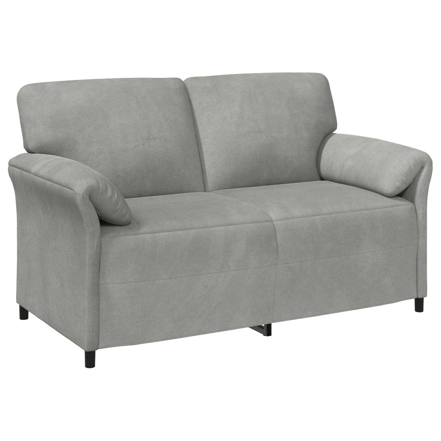 2-Zits Sofa Lichtgrijs 158 x 83 x 95 cm Fluweel