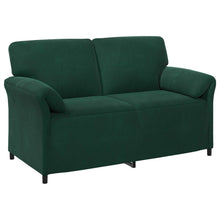 2-Zits Sofa Donkergroen 158 x 83 x 95 cm Fluweel