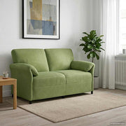 2-zits bank lichtgroen fluweel 158x83x95 cm