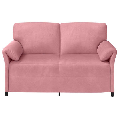 2-Zits Sofa Roze 158 x 83 x 95 cm Fluweel