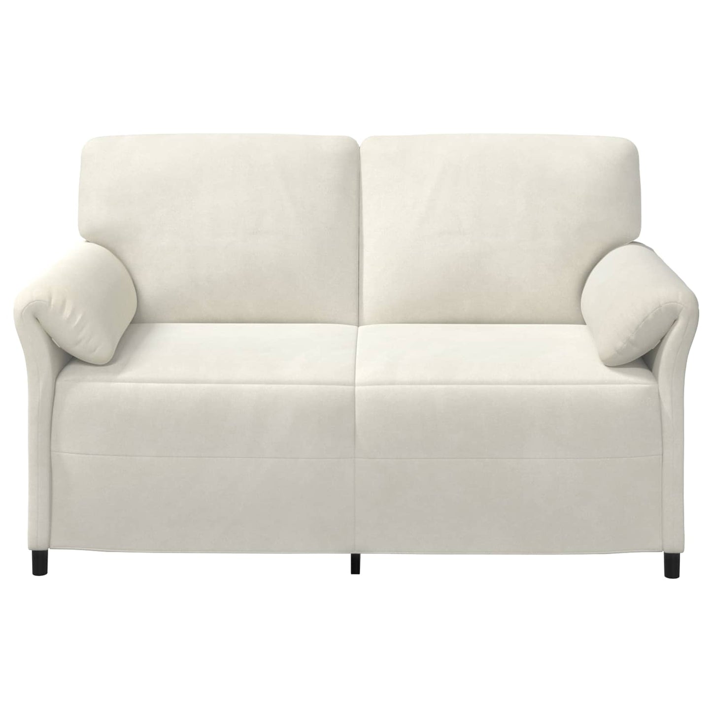 2-Zits Sofa Crèmekleurig 158 x 83 x 95 cm Fluweel