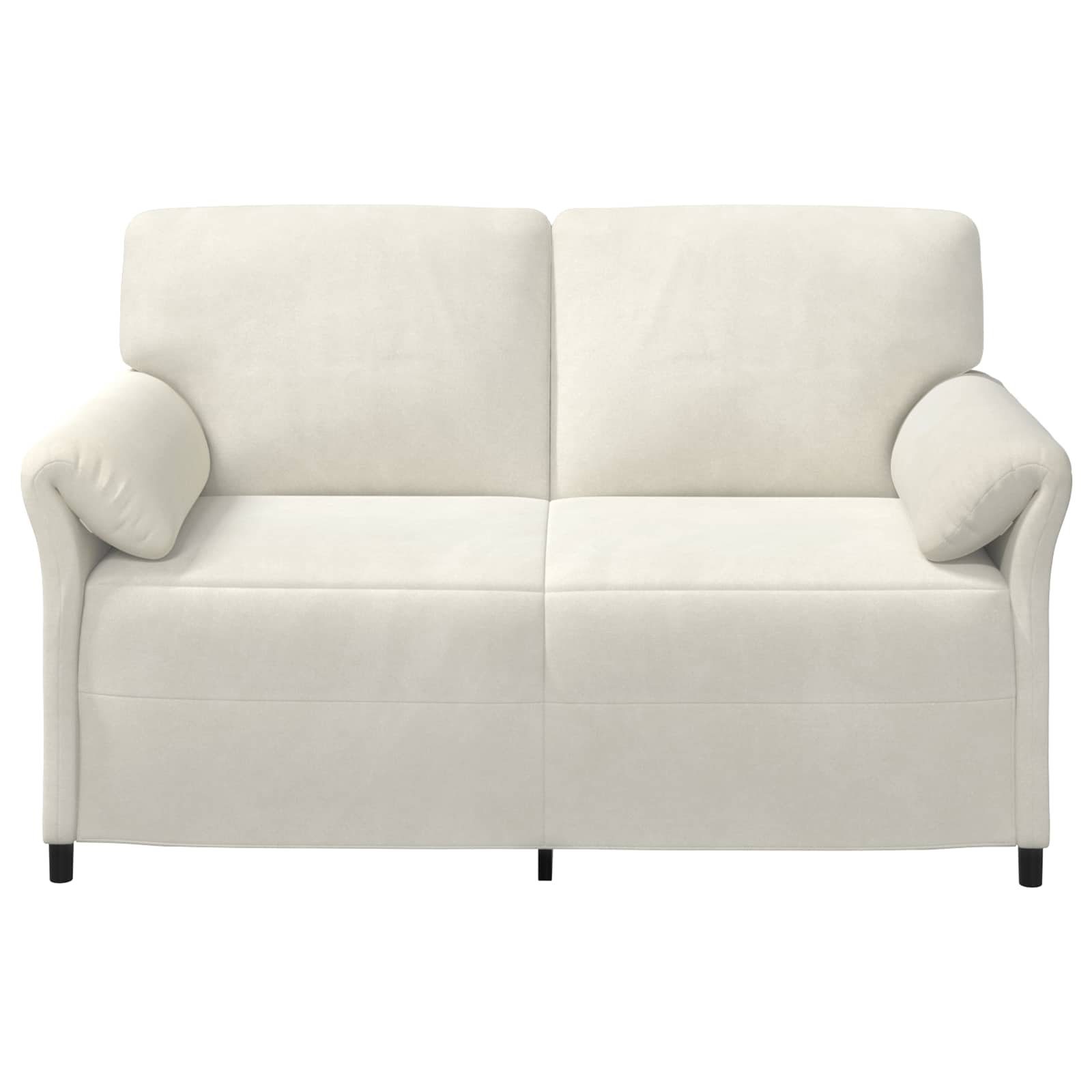 2-Zits Sofa Crèmekleurig 158 x 83 x 95 cm Fluweel