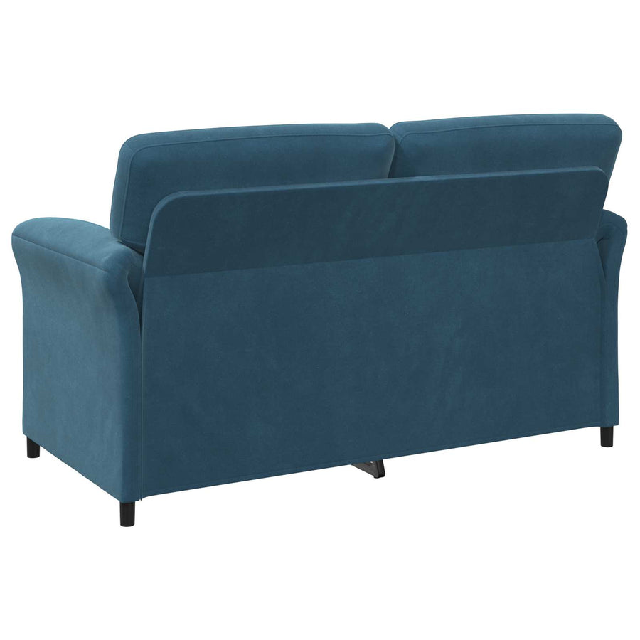 2-Zits Sofa Blauw 158 x 83 x 95 cm Fluweel