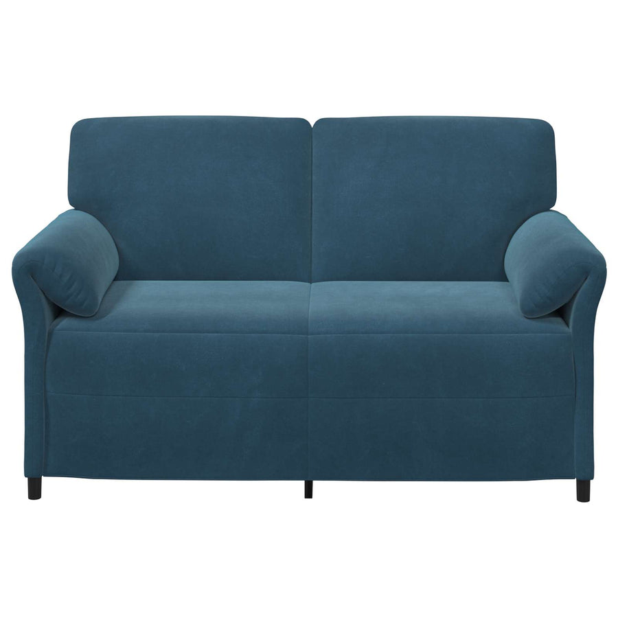 2-Zits Sofa Blauw 158 x 83 x 95 cm Fluweel