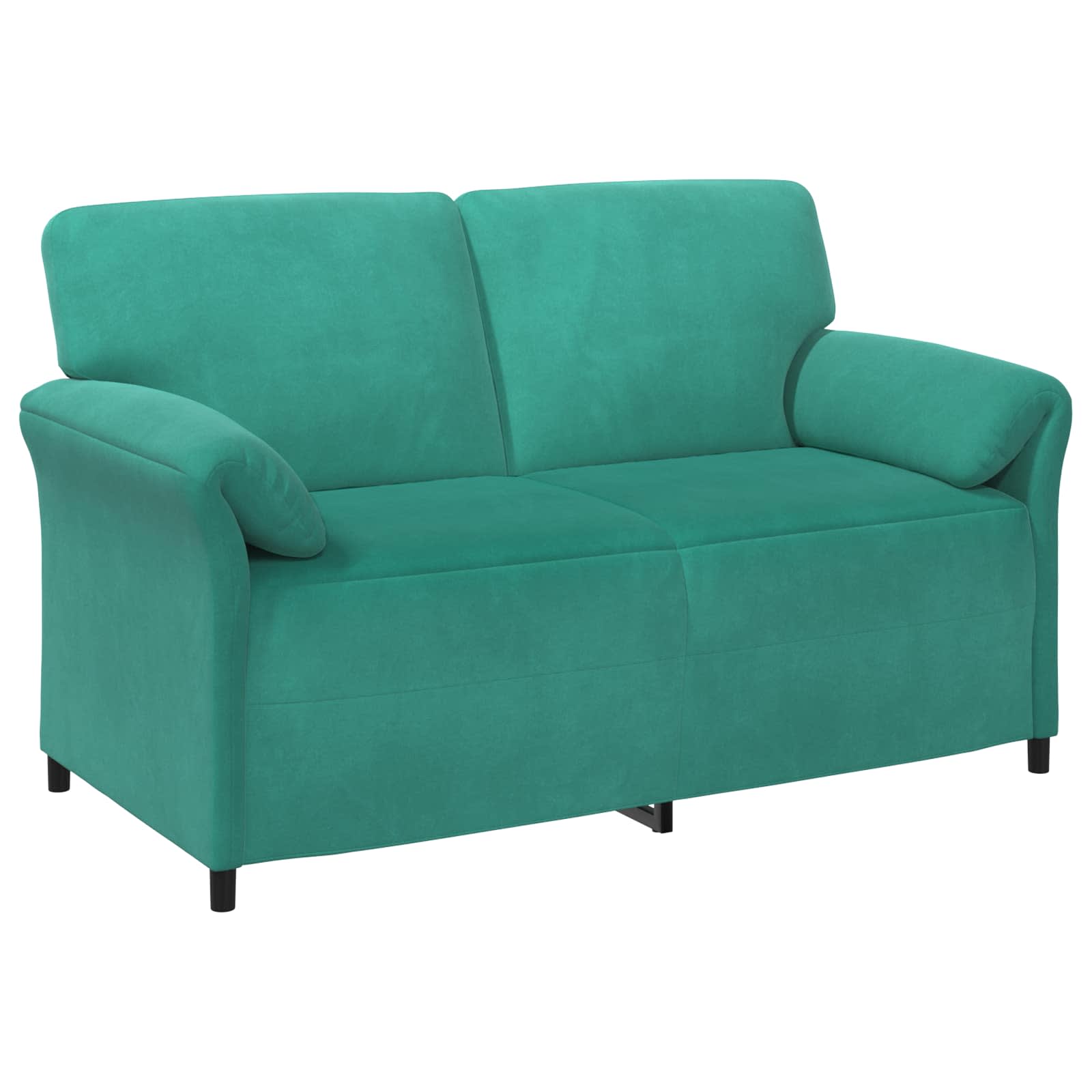 2-Zits Sofa Turquoise 158 x 83 x 95 cm Fluweel