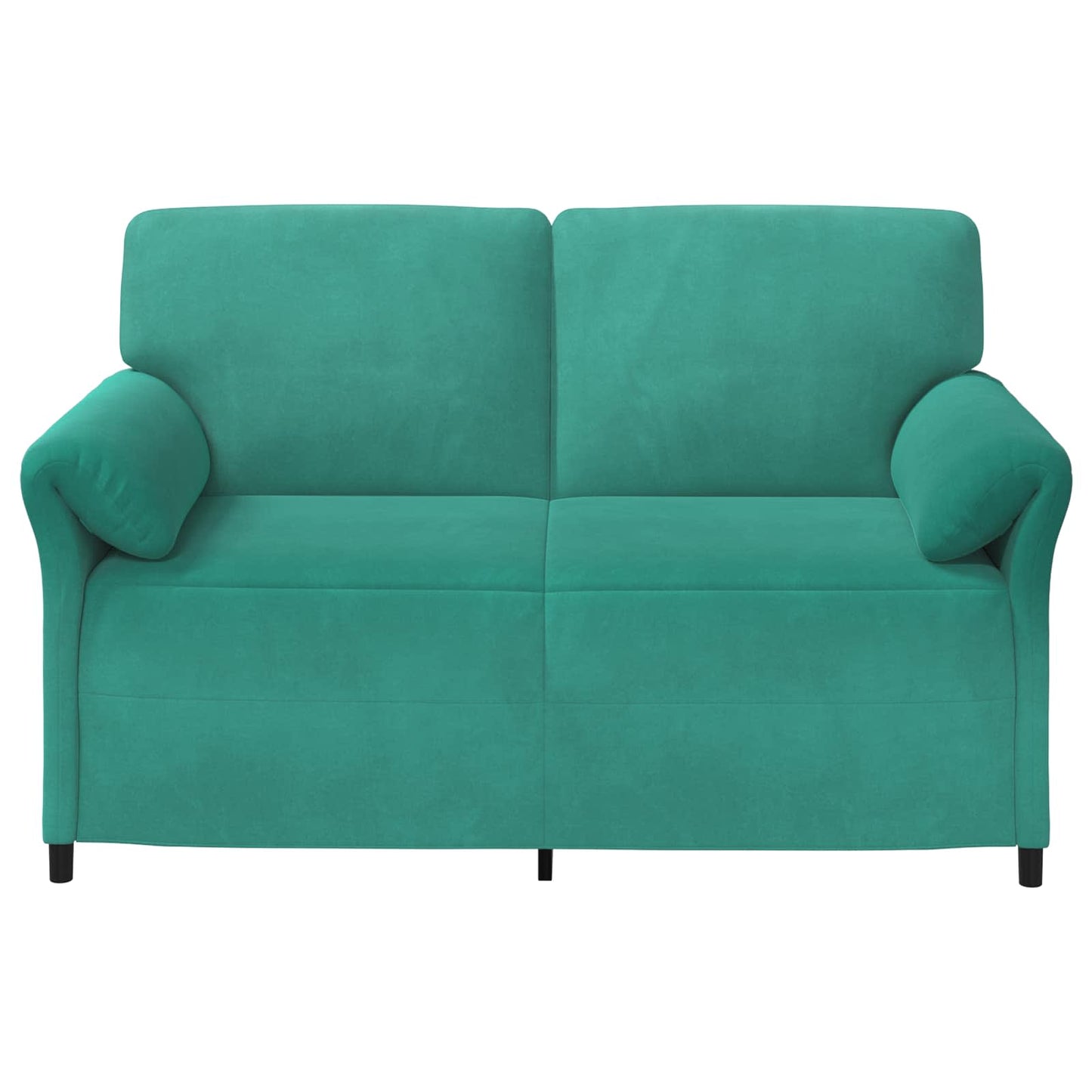 2-Zits Sofa Turquoise 158 x 83 x 95 cm Fluweel