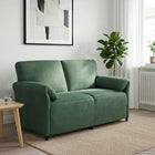 2-zits bank zeegroen 158x83x95 cm fluweel
