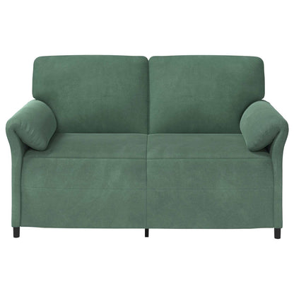 2-Zits Sofa Zeegroen 158 x 83 x 95 cm Fluweel