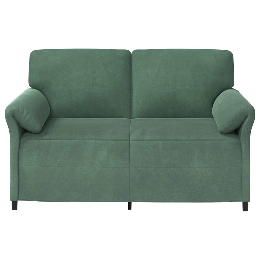 2-Zits Sofa Zeegroen 158 x 83 x 95 cm Fluweel