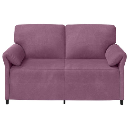 2-Zits Sofa Paars 158 x 83 x 95 cm Fluweel