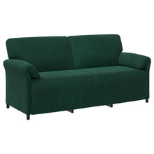 3-Zits Bank Donkergroen 198 x 83 x 95 cm Fluweel