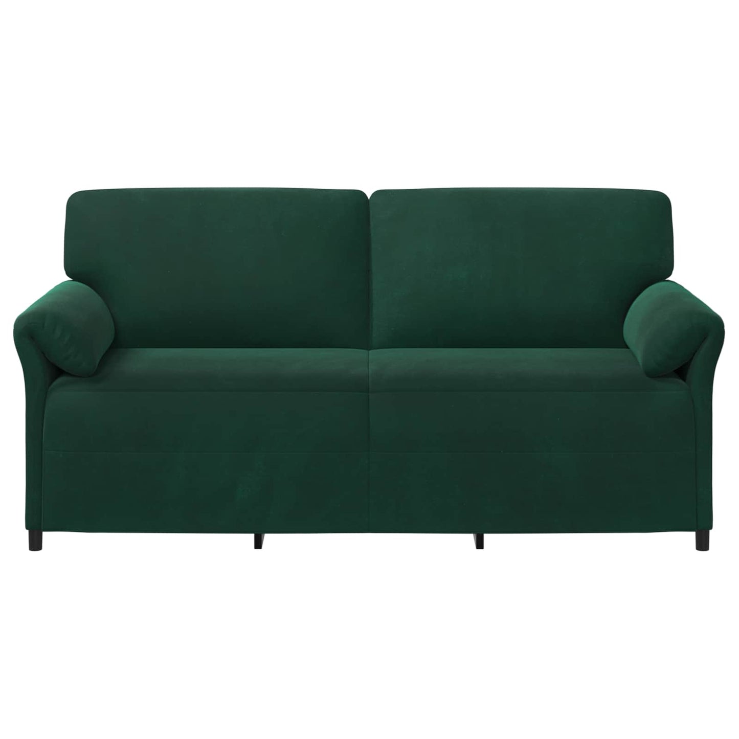 3-Zits Bank Donkergroen 198 x 83 x 95 cm Fluweel