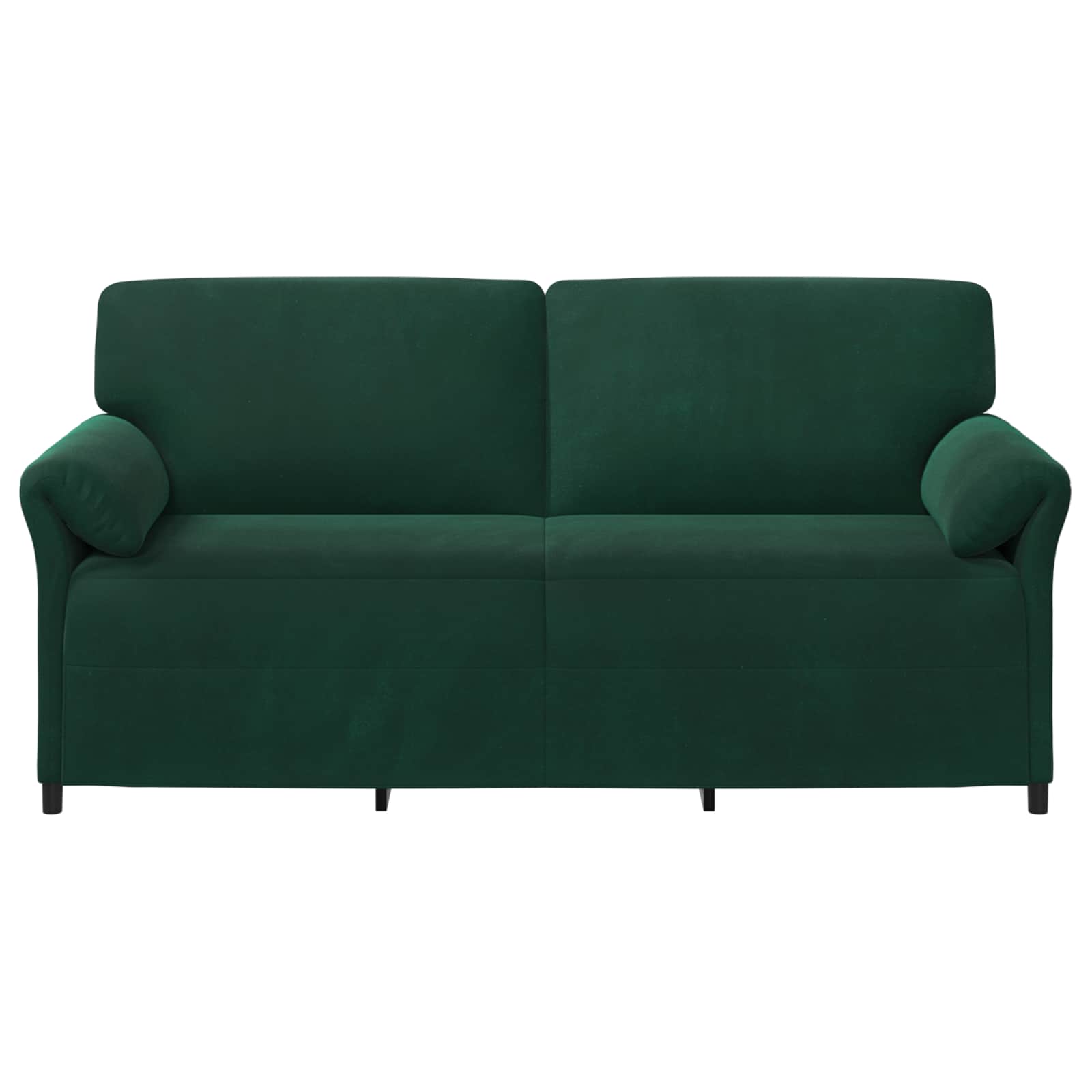 3-Zits Bank Donkergroen 198 x 83 x 95 cm Fluweel