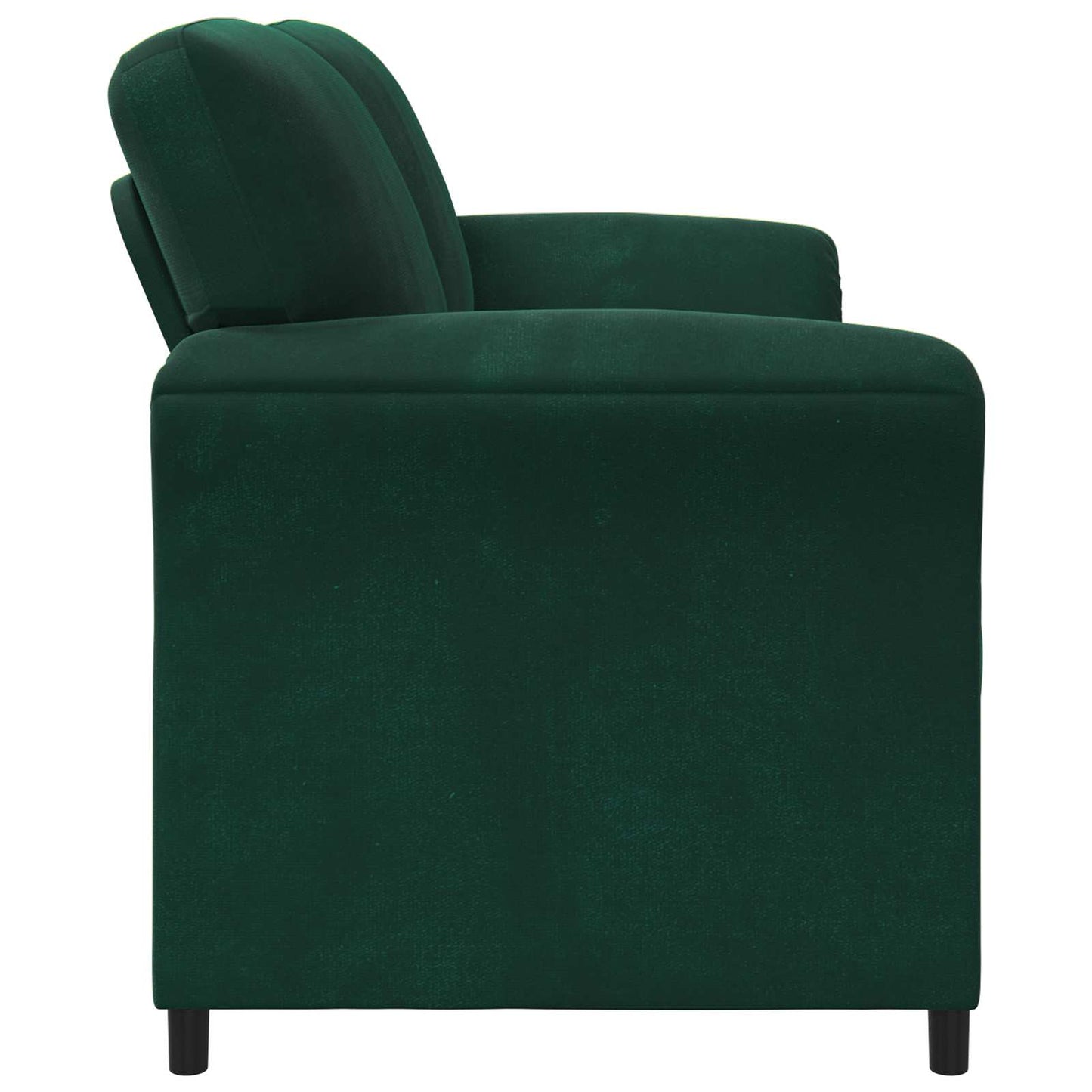 3-Zits Bank Donkergroen 198 x 83 x 95 cm Fluweel