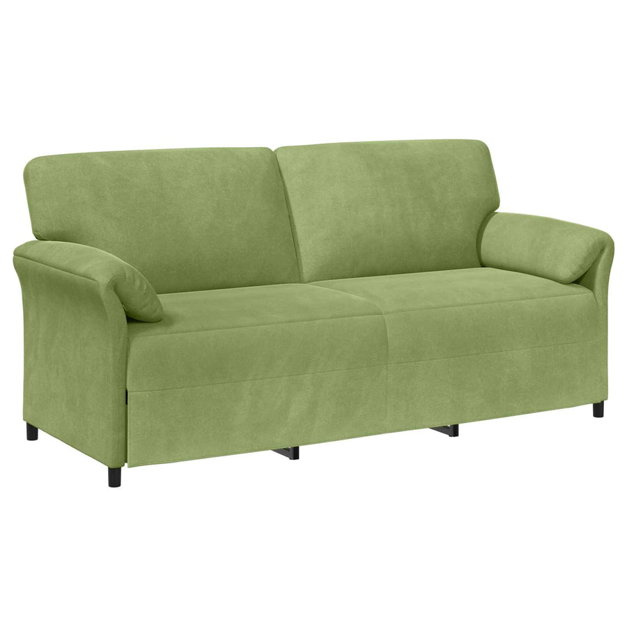 3-Zits Bank Lichtgroen 198 x 83 x 95 cm Fluweel