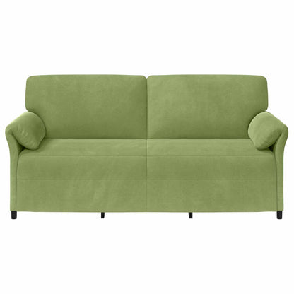 3-Zits Bank Lichtgroen 198 x 83 x 95 cm Fluweel