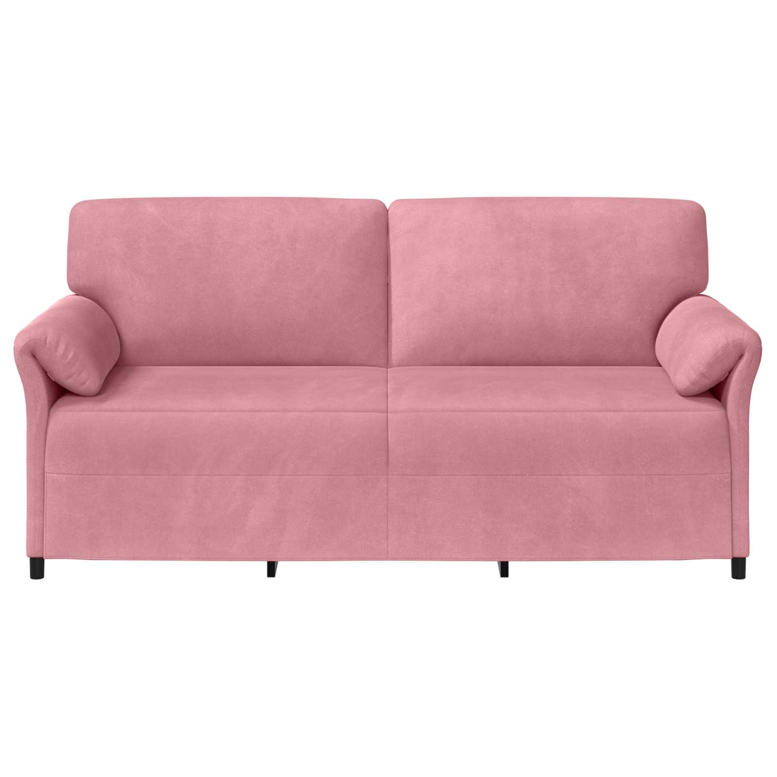 3-Zits Bank Roze 198 x 83 x 95 cm Fluweel