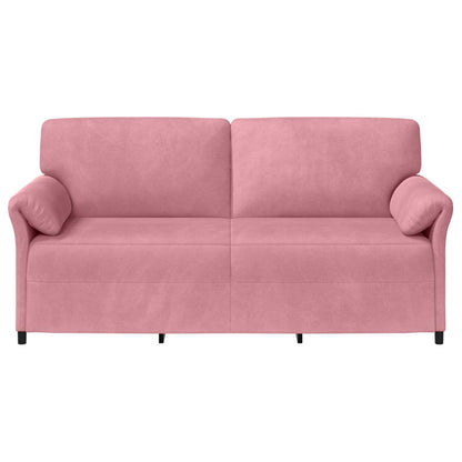 3-Zits Bank Roze 198 x 83 x 95 cm Fluweel
