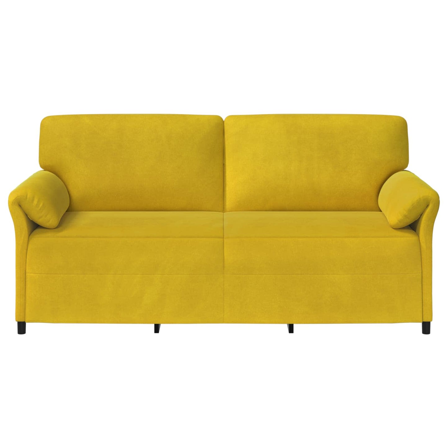 3-Zits Bank Geel 198 x 83 x 95 cm Fluweel