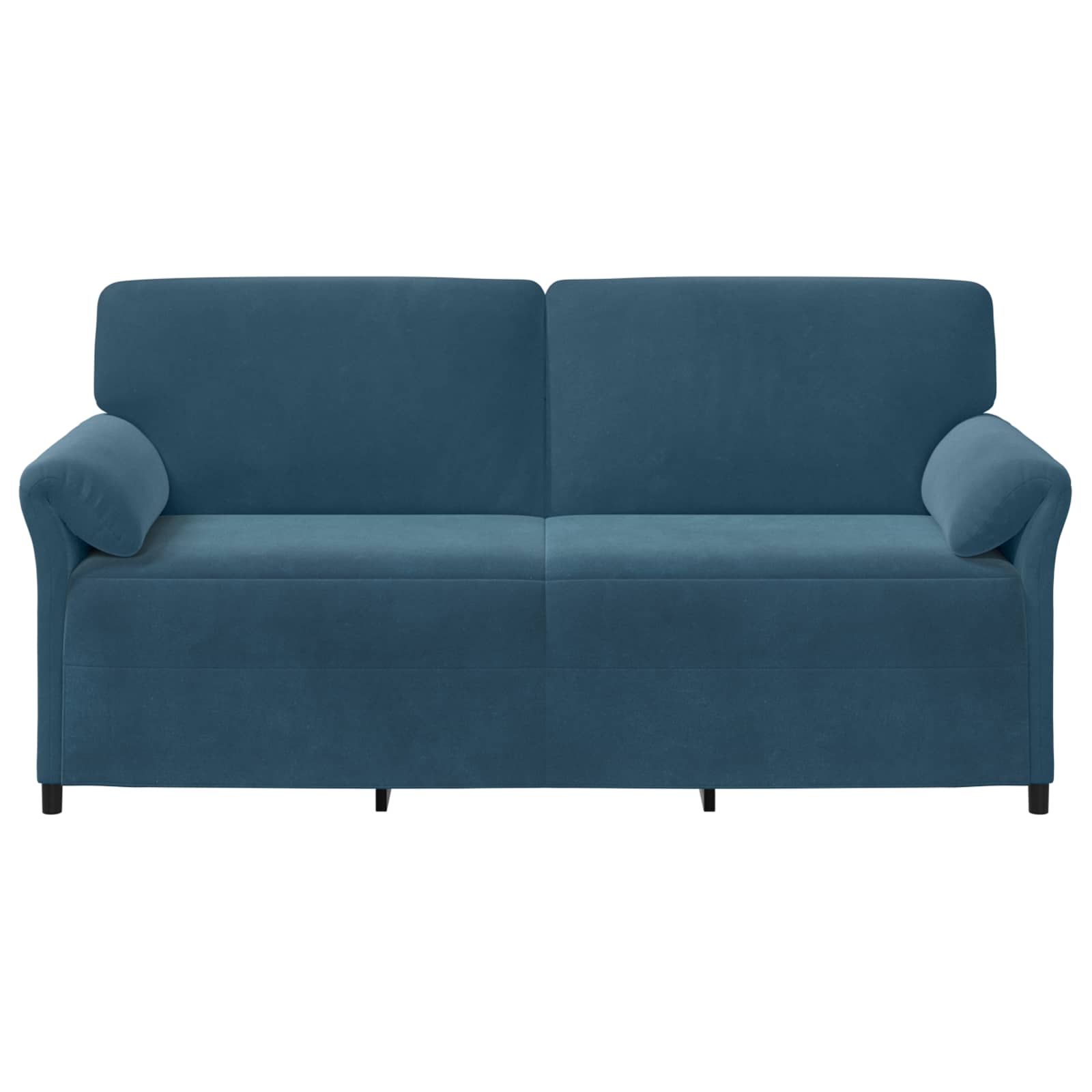 3-Zits Bank Blauw 198 x 83 x 95 cm Fluweel