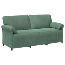 3-Zits Bank Zeegroen 198 x 83 x 95 cm Fluweel