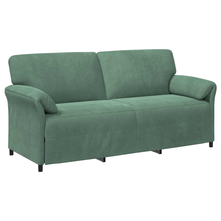 3-Zits Bank Zeegroen 198 x 83 x 95 cm Fluweel