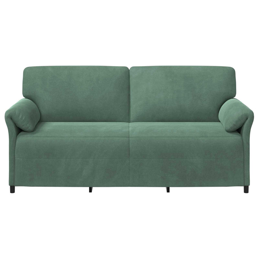 3-Zits Bank Zeegroen 198 x 83 x 95 cm Fluweel