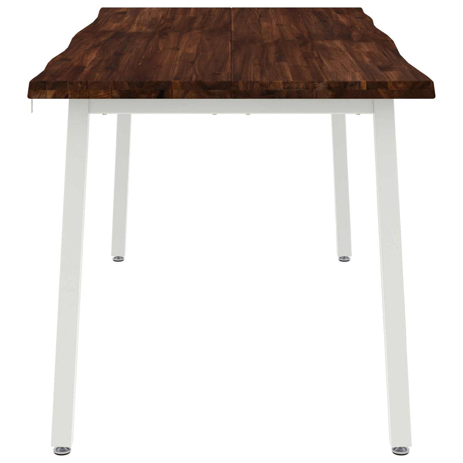 Live Edge Eettafel 160 x 70 x 75 cm Massief Acaciahout