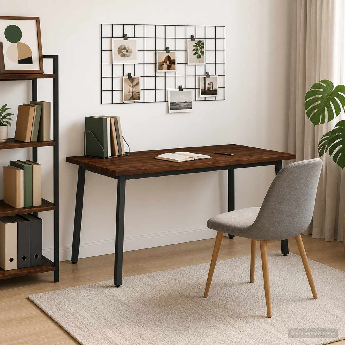 Live Edge Eettafel 160 x 80 x 75 cm Massief Acaciahout