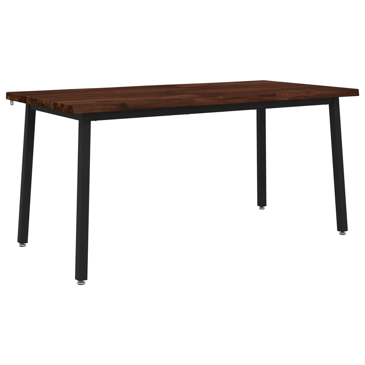 Live Edge Eettafel 160 x 80 x 75 cm Massief Acaciahout